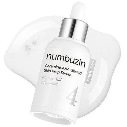 numbuzin No.4 Serum | Ceramide AHA Glazed Skin Prep Serum