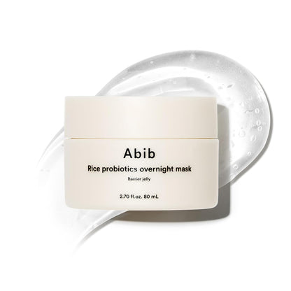 Abib Rice Probiotics Overnight Mask Barrier Jelly (2.70 Fl.Oz/ 80ml)