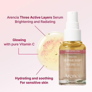Arencia Fresh Rosehip Spray Serum Mist