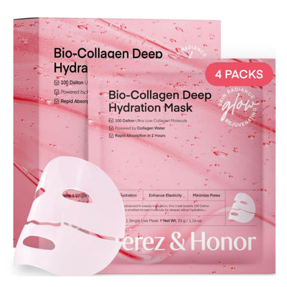 TEREZ & HONOR Korean Real Deep Bio Collagen Face Mask